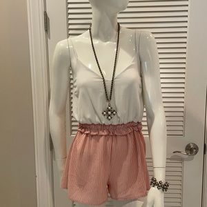 STEPS NY White Romper